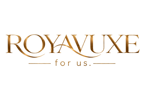 Royavuxe-logo in goud zonder achtergrond